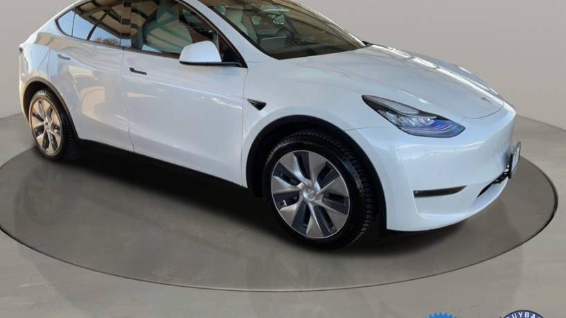 TESLA MODEL Y 2020 5YJYGDEEXLF032566 image